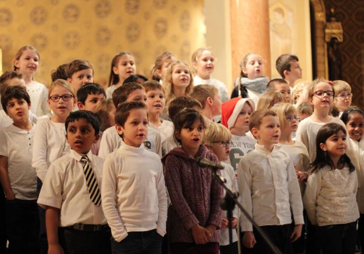 1./2.-Klässer singen