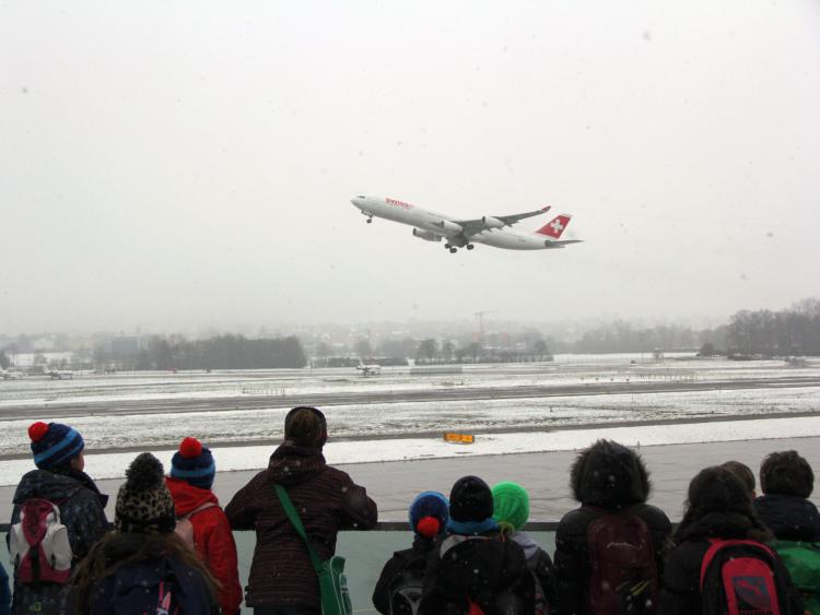 Eine weitere Swiss-Maschine.
