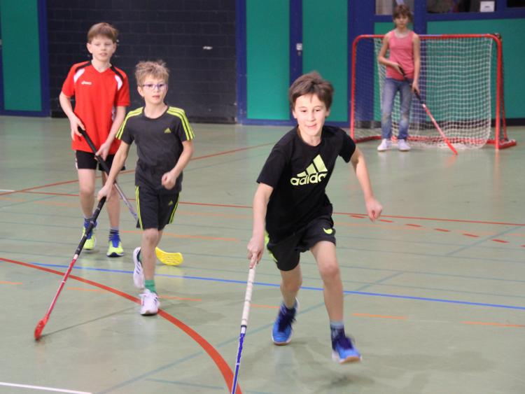 Unihockey war eine weitere Disziplin.