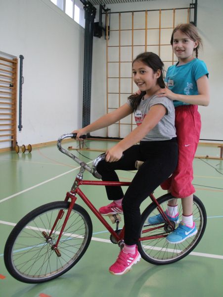 Und nochmals geht's auf die rasante Fahrt.