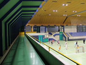 Impression vom Hallenrad.
