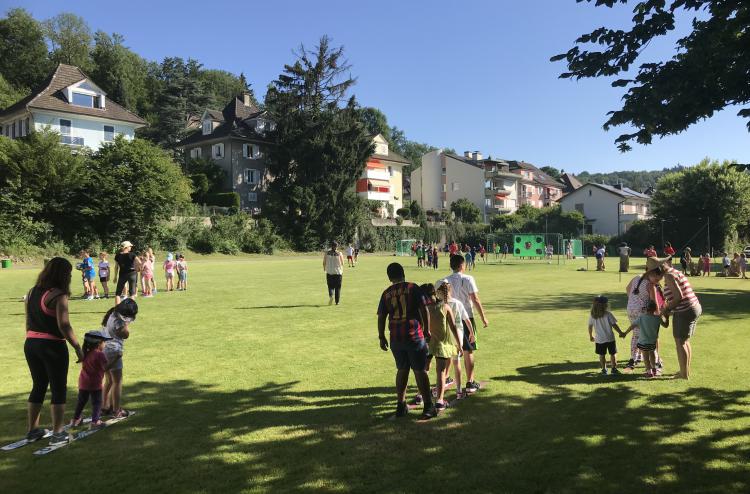 Ski laufen