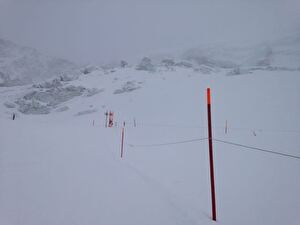 Wegen schlechtem Wetter gibt es keine weiteren Bilder von der Piste.