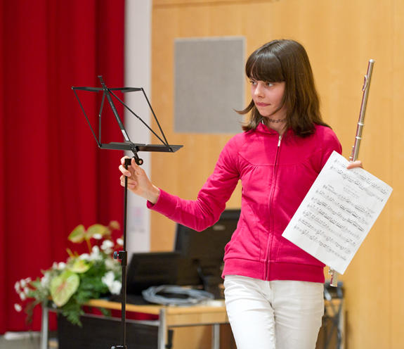 Larina Schenk, Flöte