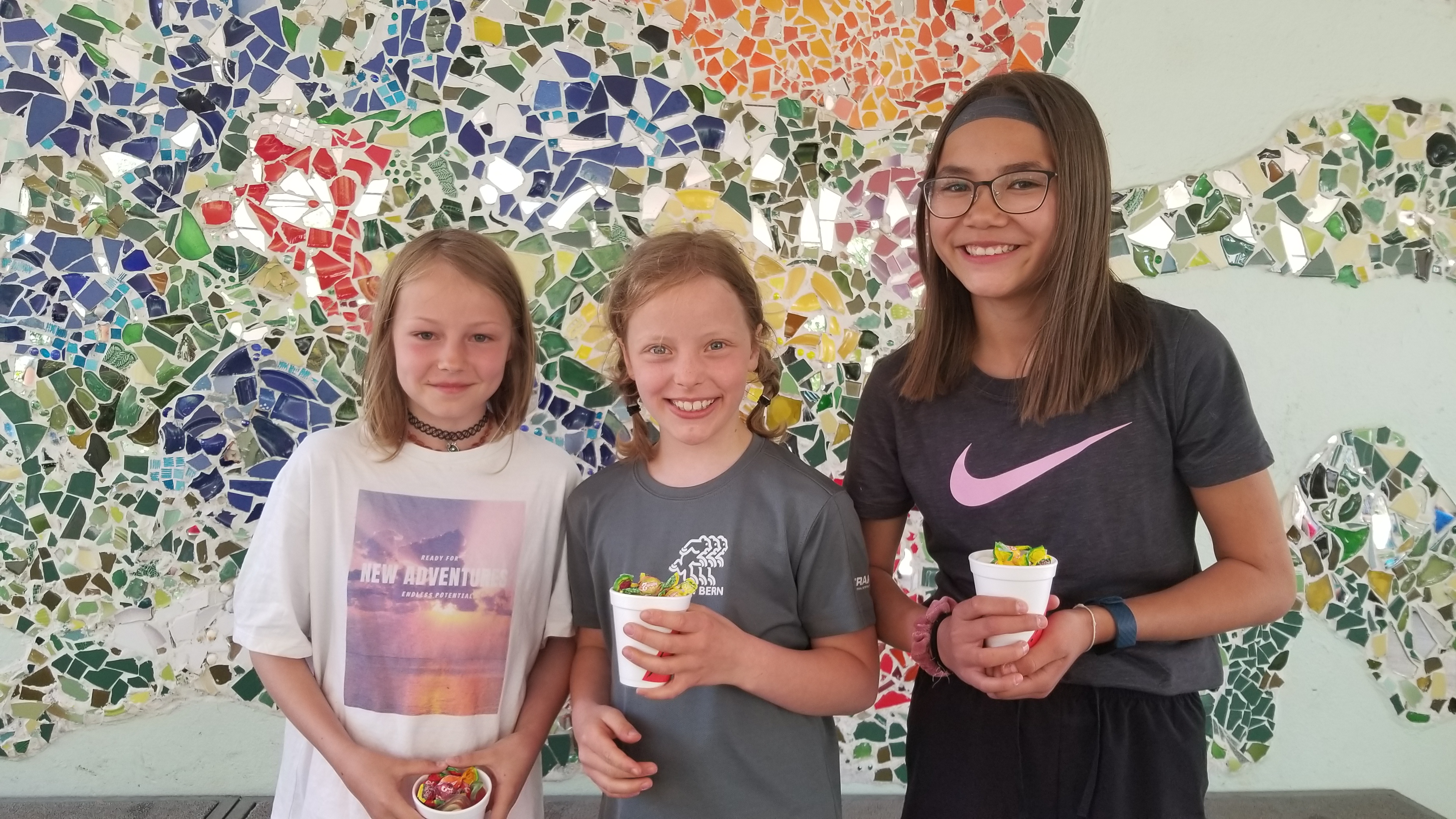 Mädchen, 4. Klasse, mit der höchsten Punktzahl nach dem Sporttag