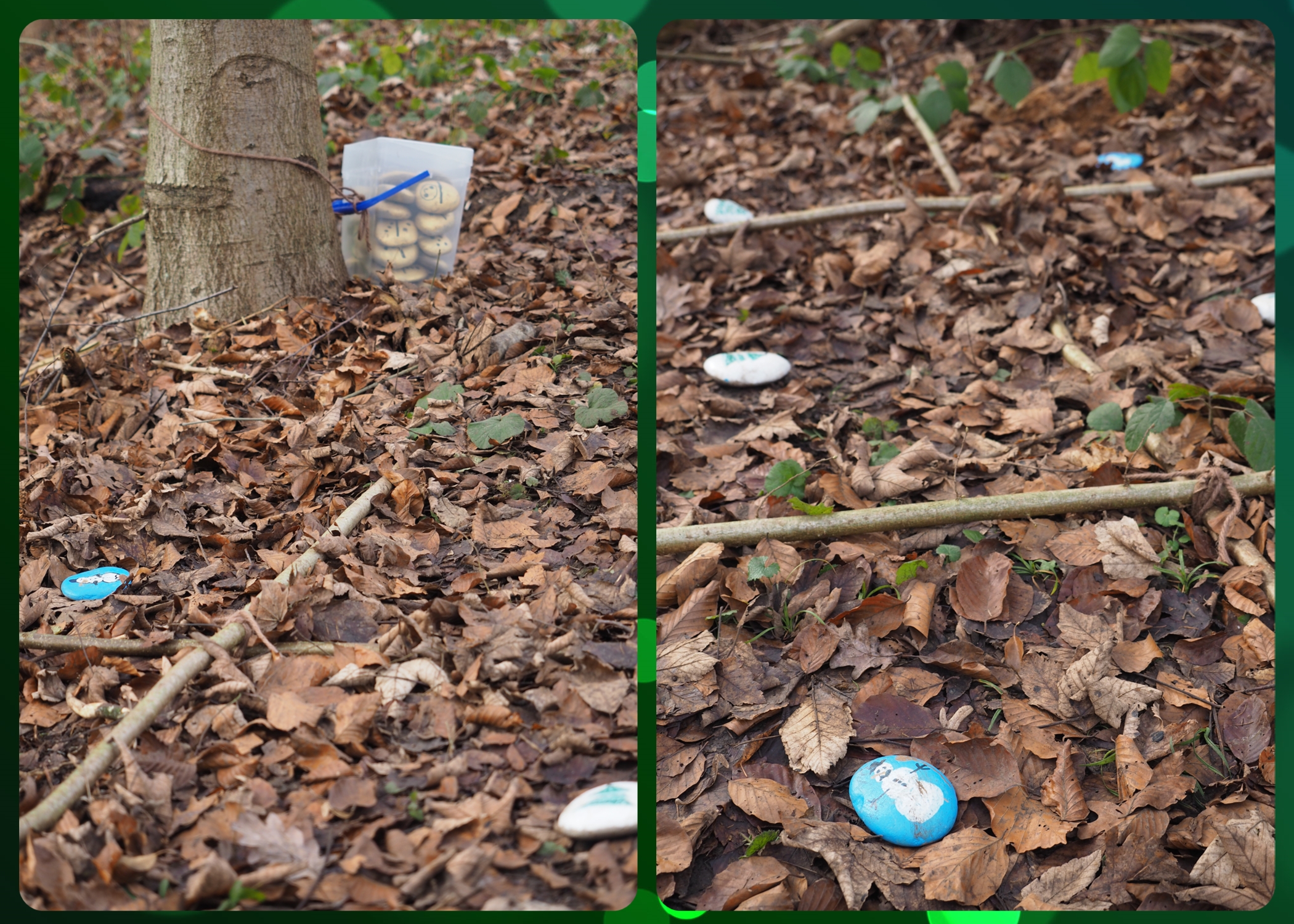 Spiele im Wald