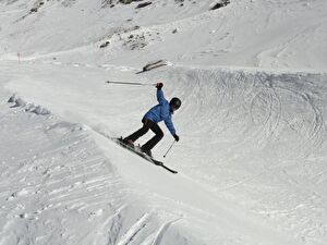 Valentino in der Half Pipe