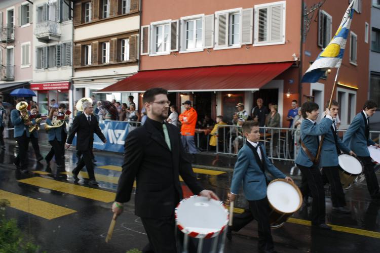 Unsere Tambouren (unter der Leitung von Andreas Müller)