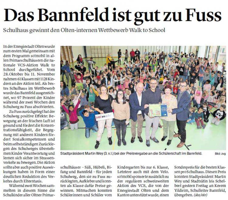 Hier der Zeitungsbericht vom 23.11.19