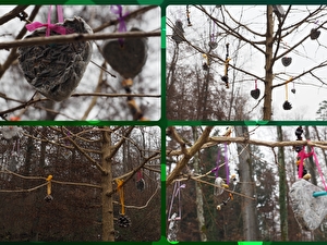 Weihnachtsbaum der Vögel
