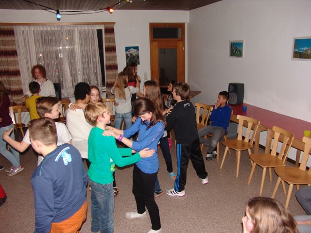 Die Stimmung ist schon am ersten Abend sehr gut!