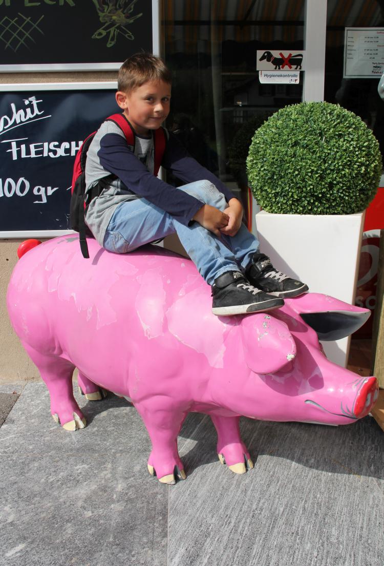 Mit dem Wetter haben wir wirklich Schwein gehabt! :o)