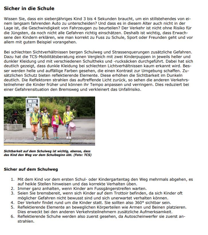SIcherheit 