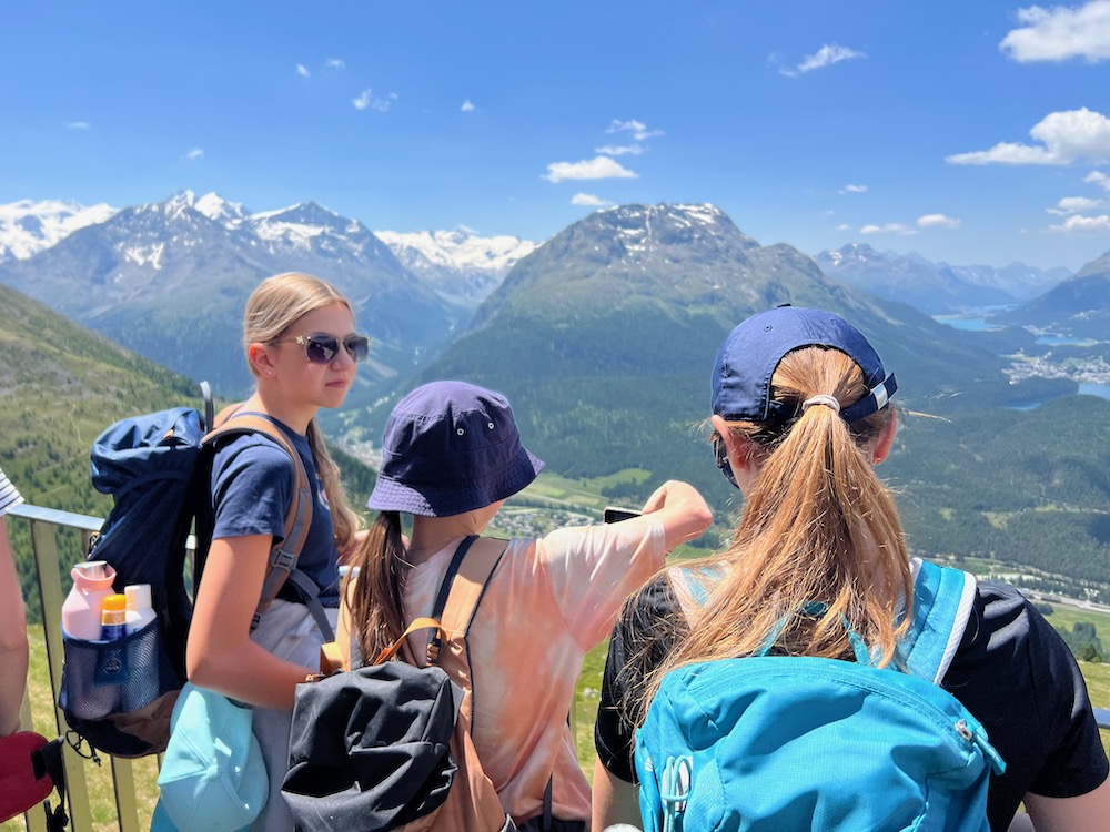 Aussicht vom Muottas Muragl