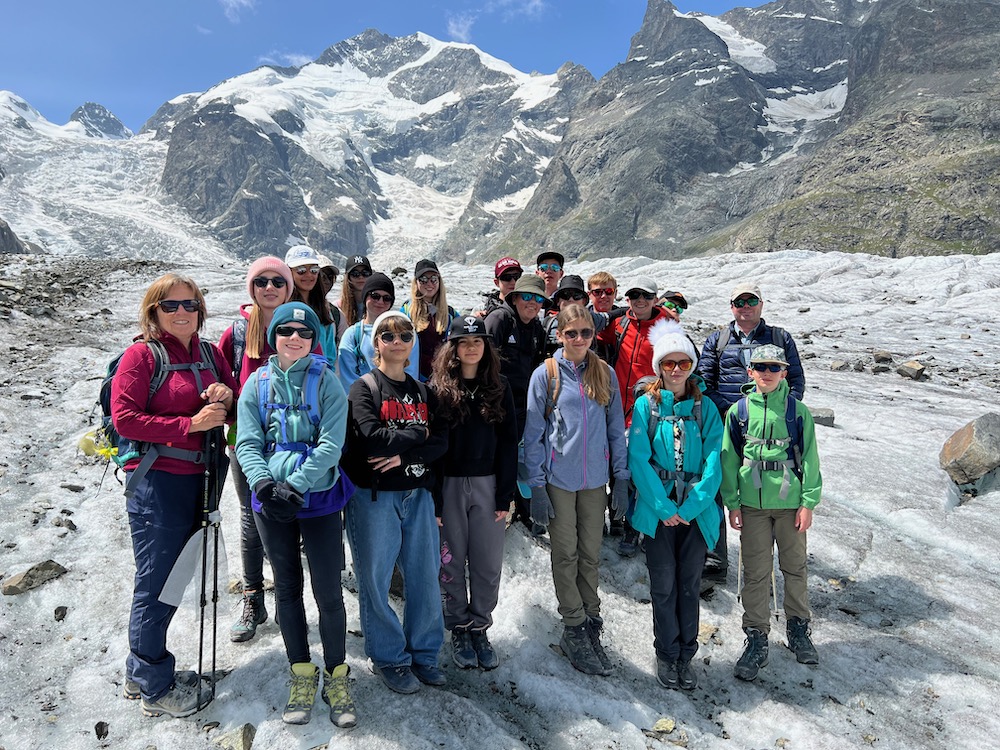 Auf dem Morteratschgletscher