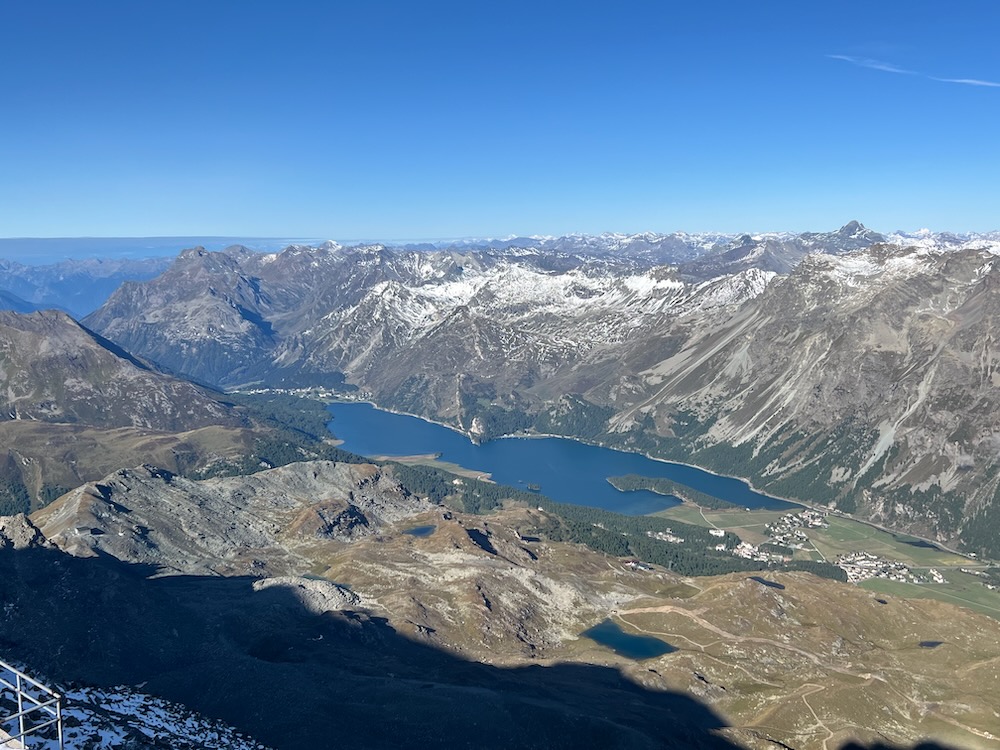 Blick vom Corvatsch