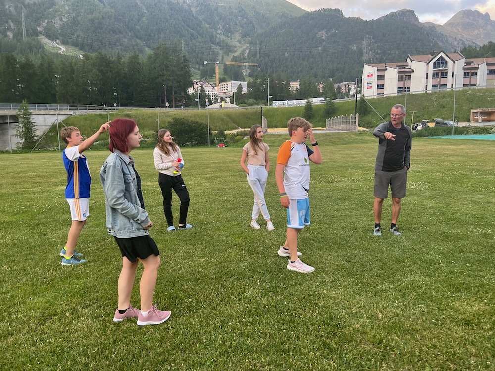 Abendprogramm vor der Jugi