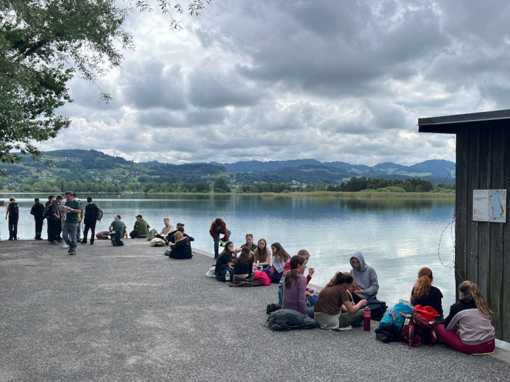 Pause bei Seegräben