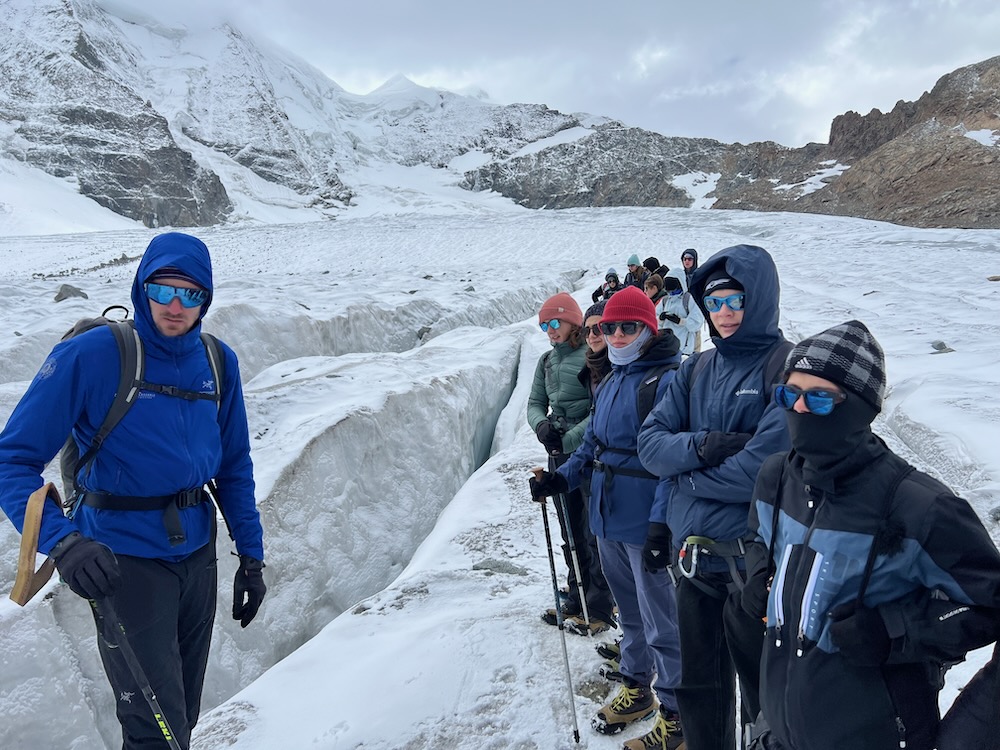 Auf dem Persgletscher