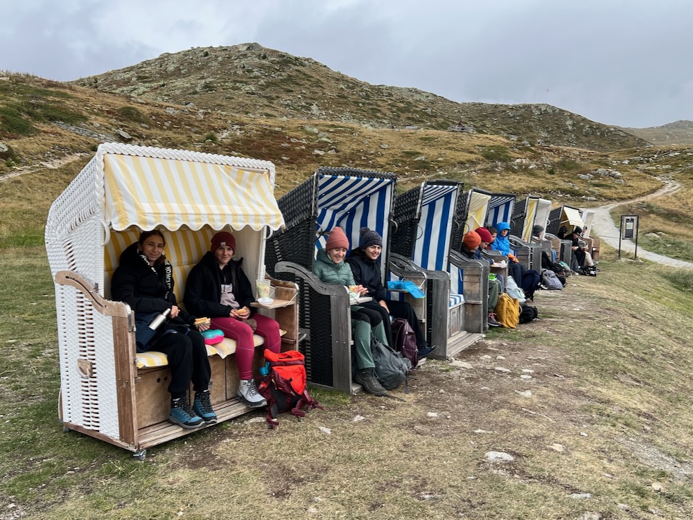 Picknick auf dem Muottas Muragel