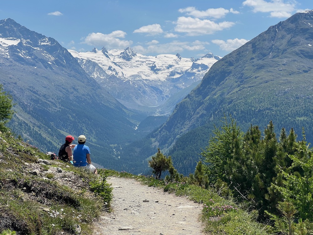 Höhenweg von Muottas Muragl nach Alp Languard