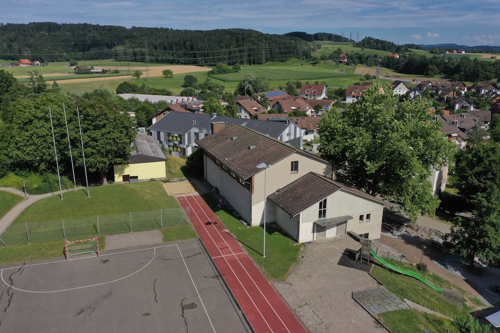 Letztes Bild der alten Turnhalle