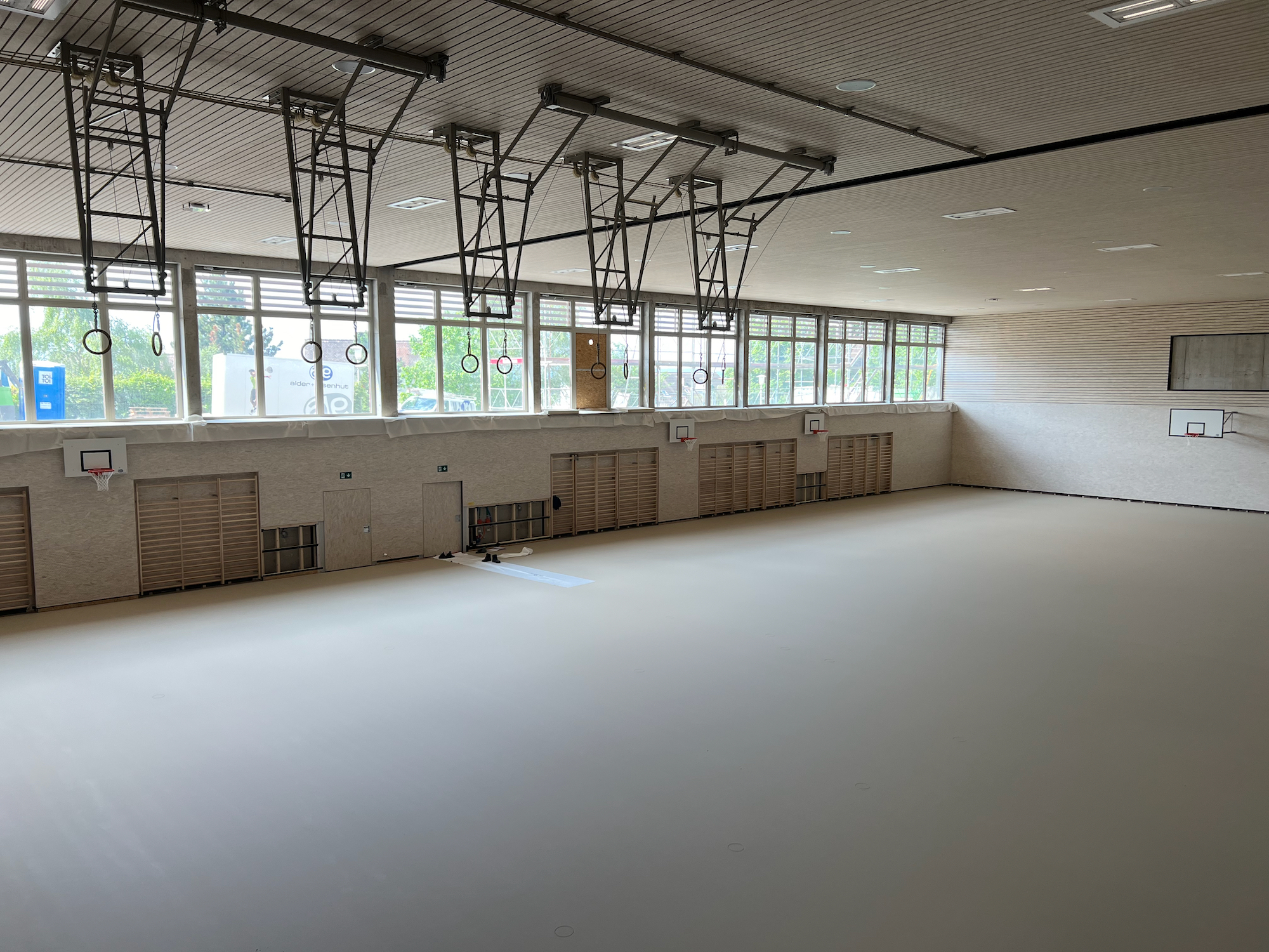 Neue Sporthalle