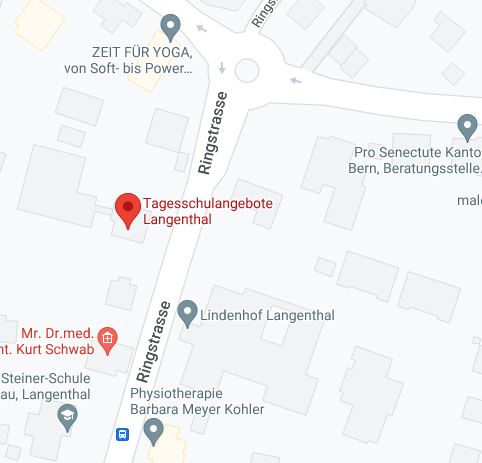 Lageplan Tagesschule Ringstrasse