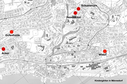 Standorte Kindergärten