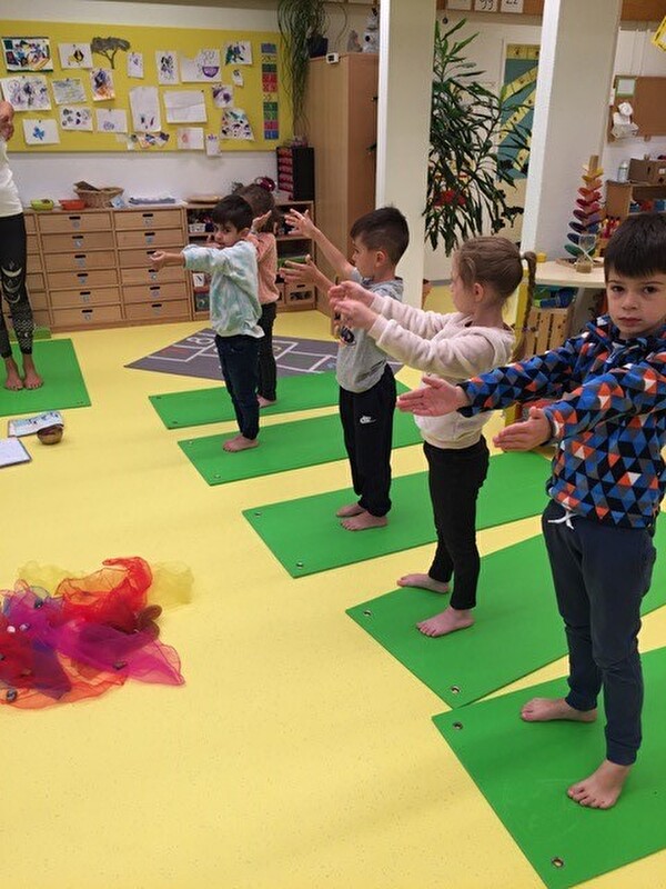 Yoga im Kindergarten