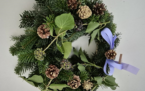 Adventskranzbinden im Südquartier