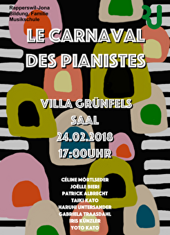 Flyer Le Carnaval des Pianistes