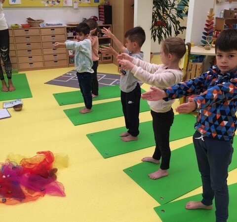 Yoga im Kindergarten