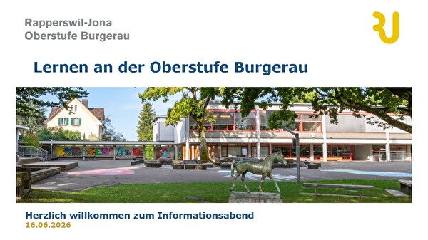 Informationsabend Lernen an der OS Burgerau