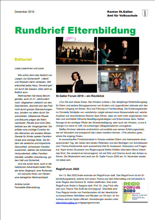 Elternrundbrief
