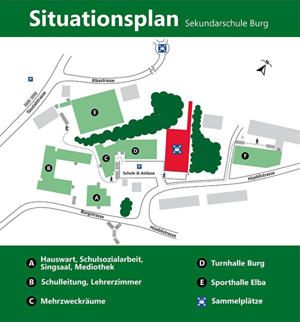 Situationsplan Burg