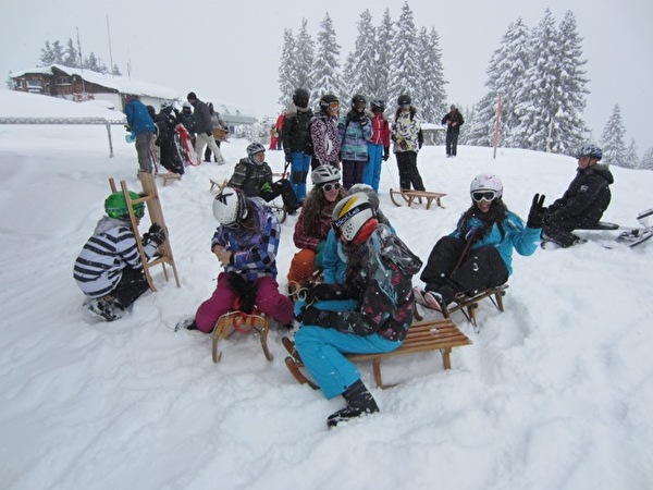 Schneetag 6.Klässler Zentralschulhaus