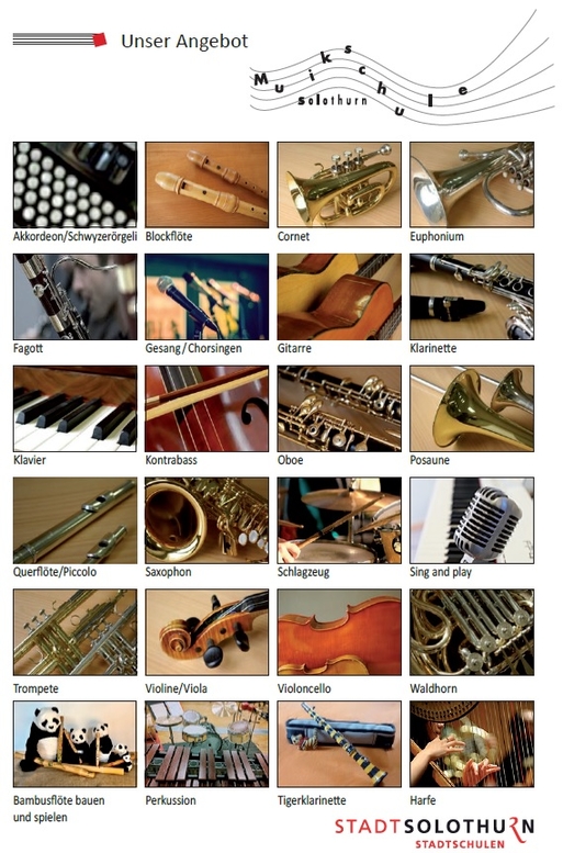 Angebote Musikschule
