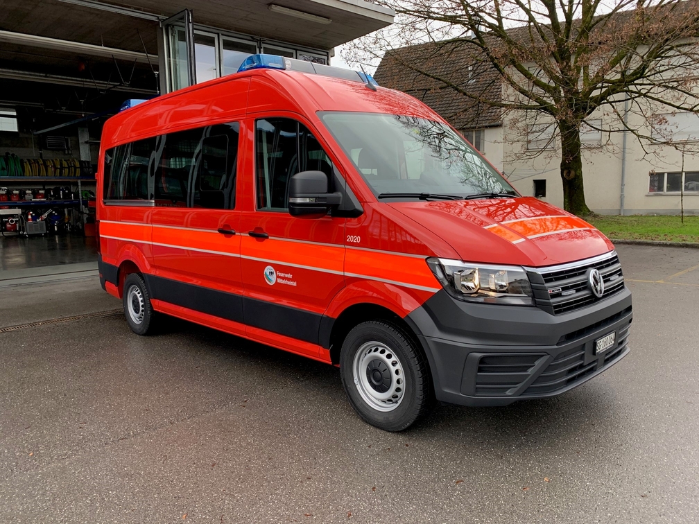 Mannschaftstransporter Diepoldsau von links