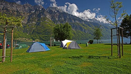 Camping Murg, Zeltplatz