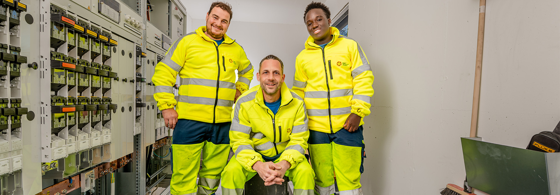 Das Stromnetzteam der Gemeindewerke Villmergen