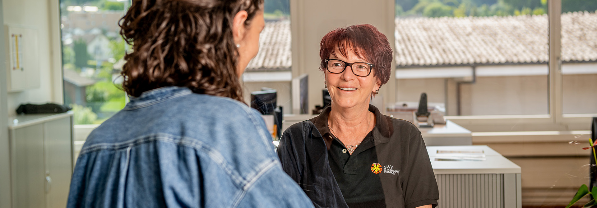 Bild einer Schalterberatung bei den Gemeindewerken Villmergen