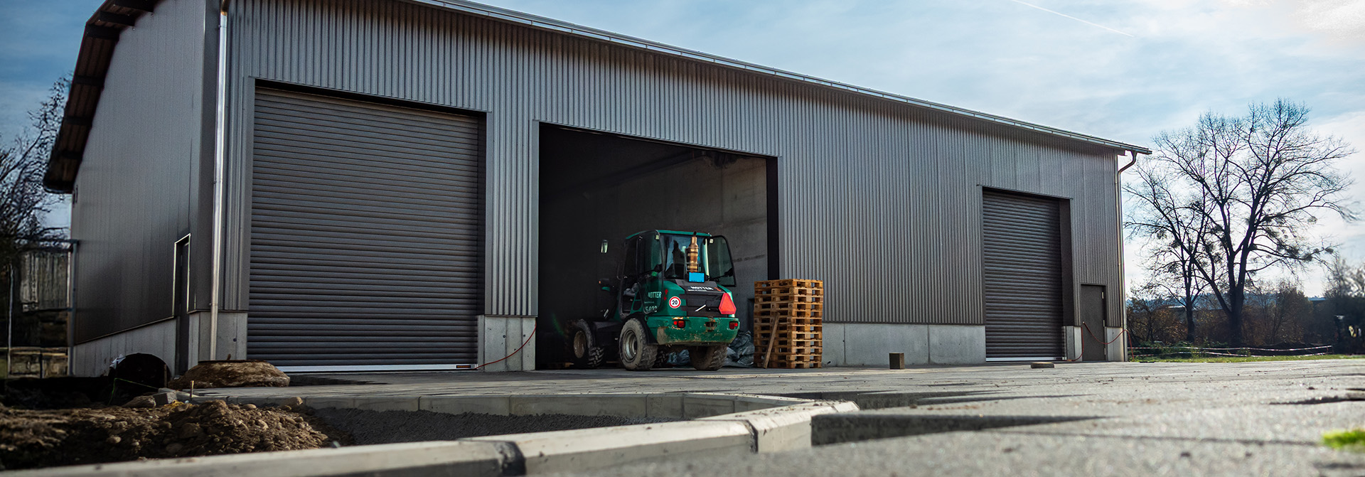 Bild der Fernwärmezentrale in Villmergen