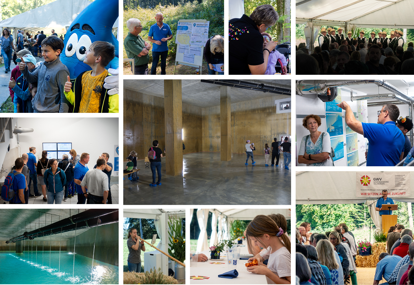 Collage Einweihungsfest