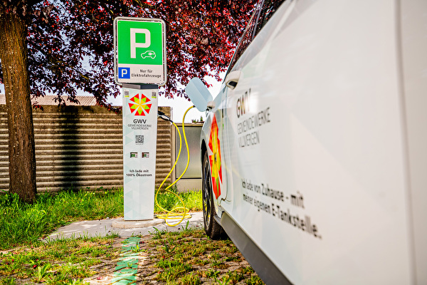 Bild Ladestation für Elektrofahrzeuge an der Bachstrasse 48 in Villmergen