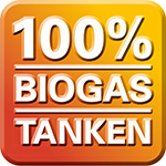 100% Biogas tanken