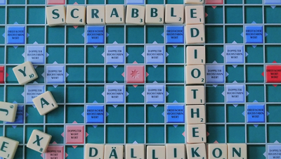 Scrabble Spielabend in der Mediothek
