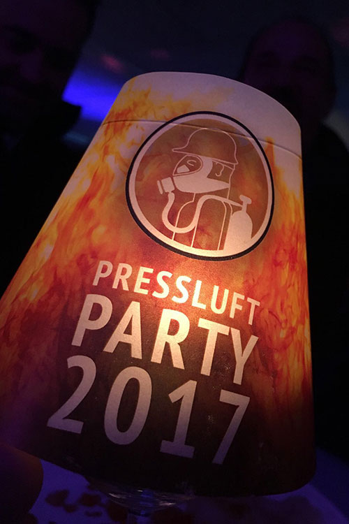 Pressluftparty im Spritzenhaus