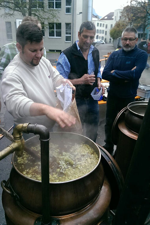 Bierbrauen mit High5