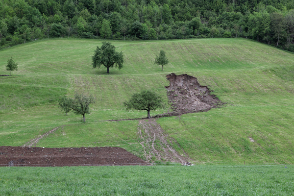 ...oder den Bürgenberg. Am Nachmittag entspannt sich die Lage.